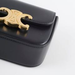 Celine Triomphe Mini Claude Black