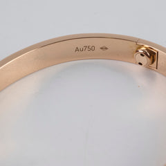 Cartier Love Bracelet Classic Model Pink Gold Size 16