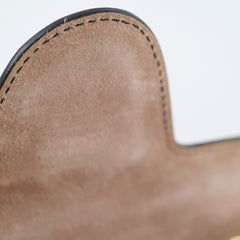 Gucci Horsebit Patent Shoulder Bag Beige