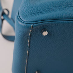 Hermes Lindy 30 Blue Jeans Clemence 2015