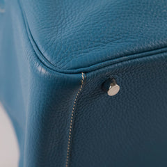 Hermes Lindy 30 Blue Jeans Clemence 2015