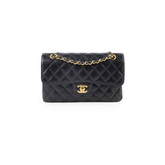 Chanel Small Classic Flap Black Caviar GHW