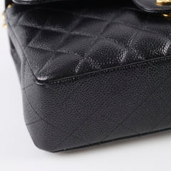 Chanel Small Classic Flap Black Caviar GHW