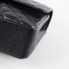 Chanel Small Classic Flap Black Caviar GHW