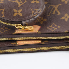 Louis Vuitton Multi-pochette Monogram Khaki Strap