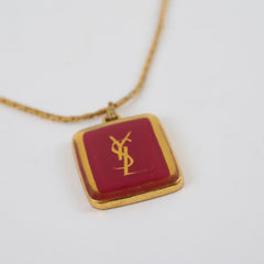 Yves Saint Laurent Vintage YSL Pendant Necklace