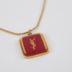 Yves Saint Laurent Vintage YSL Pendant Necklace