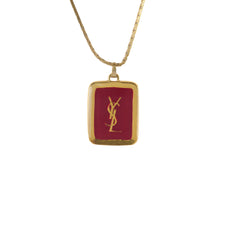Yves Saint Laurent Vintage YSL Pendant Necklace