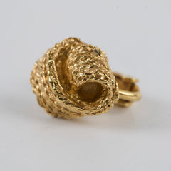 Christian Dior Door Locker Clip On Earrings