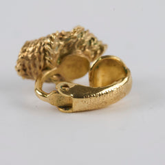 Christian Dior Door Locker Clip On Earrings