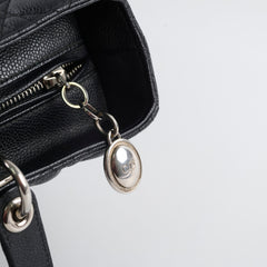 Dior Lady Dior Large Grained Black