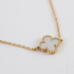 Van Cleef & Arpels Sweet Alhambra White Mother of Pearl Bracelet