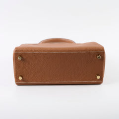 Hermes Kelly 25 Togo Retourne Gold - Stamp D