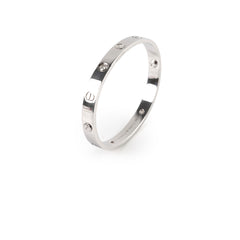 Cartier Love Bracelet 4 Diamond Bracelet Size 16