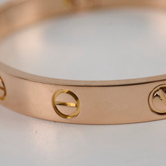 Cartier Love Bracelet Classic Model Size 16