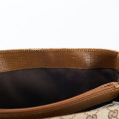 Gucci GG Supreme Tote Bag Bamboo Top Handle