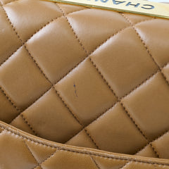 Chanel Large Trendy CC Caramel Beige Lambskin