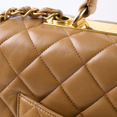 Chanel Large Trendy CC Caramel Beige Lambskin