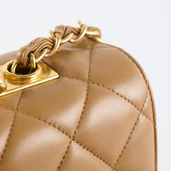Chanel Large Trendy CC Caramel Beige Lambskin