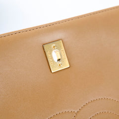 Chanel Large Trendy CC Caramel Beige Lambskin