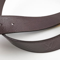 Louis Vuitton M9874 Patent Brown Belt 90/36