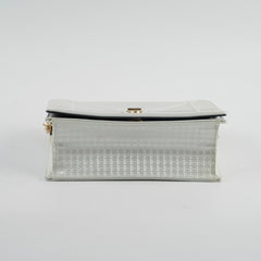 Dior Diorama Small White Pearl