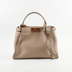 Fendi Medium Peekaboo Beige