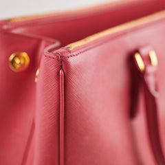 Prada Galleria Saffiano Leather Tote Pink