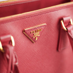Prada Galleria Saffiano Leather Tote Pink