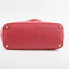 Prada Galleria Saffiano Leather Tote Pink