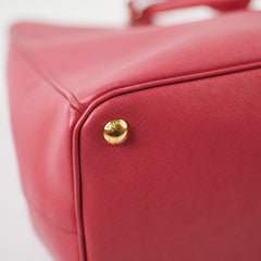 Prada Galleria Saffiano Leather Tote Pink