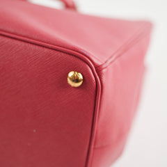 Prada Galleria Saffiano Leather Tote Pink