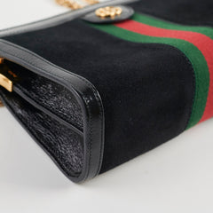 Gucci Ophidia Small Shoulder Bag Black Patent