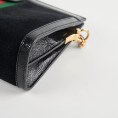 Gucci Ophidia Small Shoulder Bag Black Patent