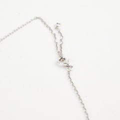 Cartier White Gold Love Necklace Diamonds