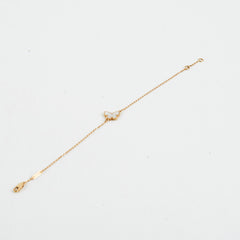 Van Cleef and Arpels VCA Sweet Alhambra Butterfly Mother of Pearl MOP Bracelet
