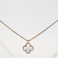 Van Cleef & Arpels Sweet Alhambra Mother Of Pearl Necklace