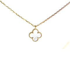 Van Cleef & Arpels Sweet Alhambra Mother Of Pearl Necklace