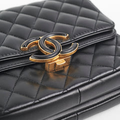 Chanel Mini Flap 19A Bag Black