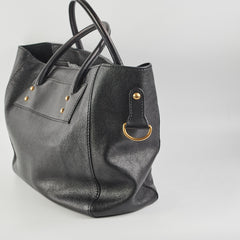 Christian Dior Diorangeles Studded Leather Tote Black