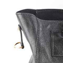 Christian Dior Diorangeles Studded Leather Tote Black