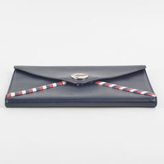 Chanel Navy Envelope Clutch