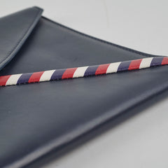 Chanel Navy Envelope Clutch