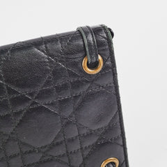 Christian Dior Black Long Clutch Wallet
