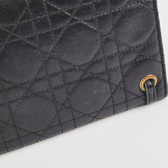 Christian Dior Black Long Clutch Wallet