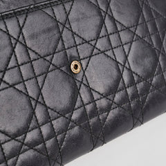 Christian Dior Black Long Clutch Wallet