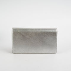 Chanel Silver Wallet - Series 22