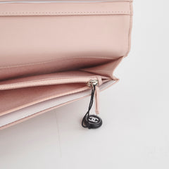 Chanel Silver Wallet - Series 22