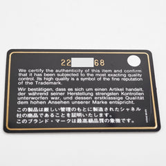 Chanel Silver Wallet - Series 22