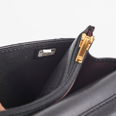 Chanel Lambskin Black Wallet On Chain Woc